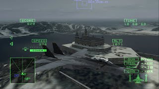 Ace Combat 5: Mission 20 - Ancient Walls (Ace Difficulty)