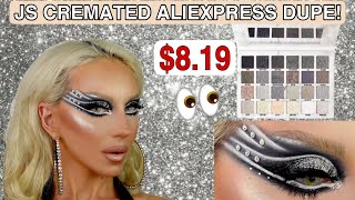 ALIEXPRESS JEFFREE STAR CREMATED PALETTE DUPE REVIEW