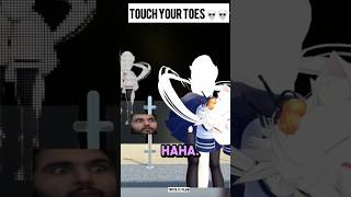 Touch Your Toes shorts trending vtuber filian envtuber funny fails  viral english