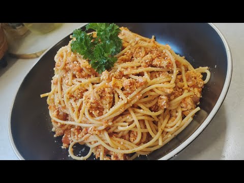 I Made This Simple Yet Very Tasty Chicken Spaghetti | Give It A Try | Dada's FoodCrave Kitchen