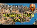 Komnenos 1081  part 1  aoe2 de victors  vanquished