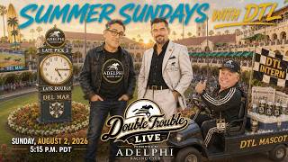 THE DTL CREW AIMS TO GET OUT and GET UP and GET PAID for LOW TAKEOUT SUNDAYS at DEL MAR