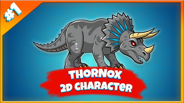 Thornox 2D Animated Character  #Spriter#2danimation #character#animation#indiegame#gameart