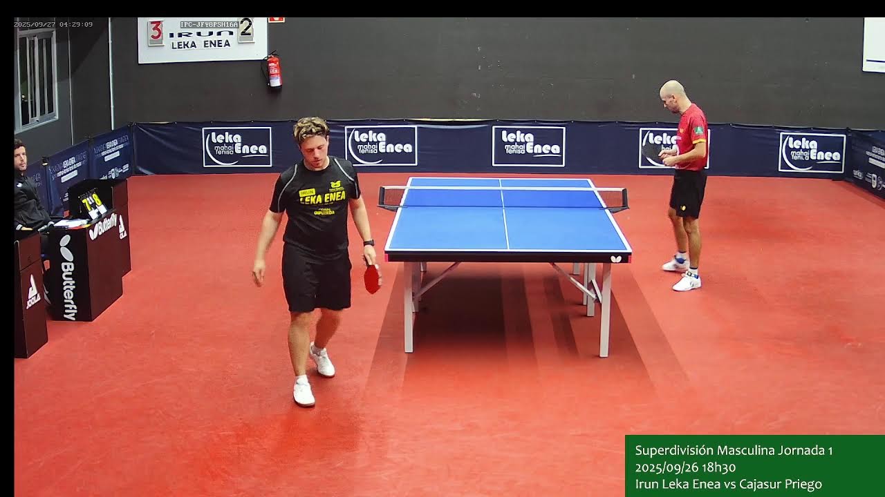 Superdivisión Masculina Jornada 1 - 2025/09/26 - Irun Leka Enea vs Cajasur Priego