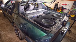 Third Gen Camaro Project | Subs and Amp Install | Episode 16