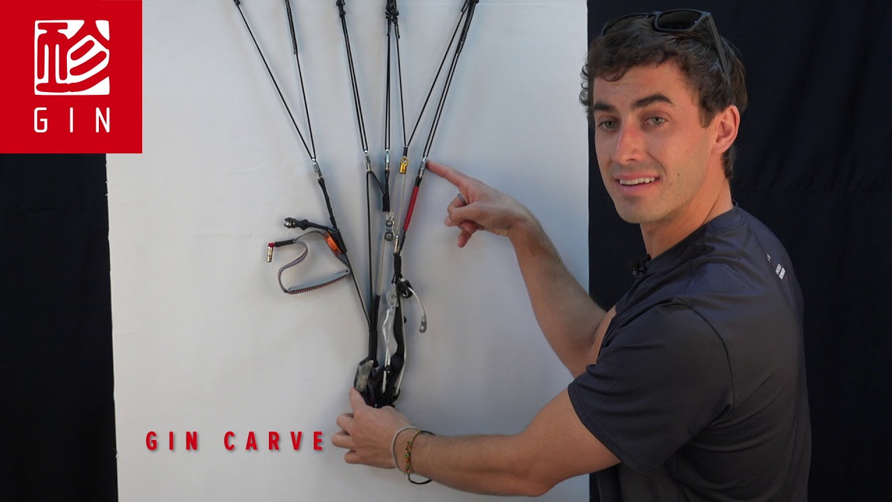 GIN GLIDERS ::: Carve -- how to use the risers