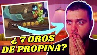 ? ¿UNA ESTRATEGIA SIN SENTIDO ? ¿7 OROS SIN GASTAR CADA TURNO ? hearthstone bgs gaming esports