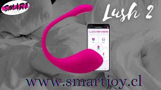 LOVENSE Lush 2. El Nuevo Huevo Vibrador a Control Remoto más Potente en el Mercado www.smartjoy.cl