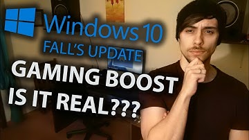 Windows 10 Fall Creator Update | Is Gaming / FPS Boost Real?? | Ryzen 5 1600 & RX 480