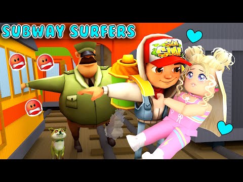 💑 JAKE BENİ KATİL BEKÇİDEN KURTARDI ! 😱| ROBLOX Subway Surfers ❗