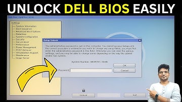 How to Unlock Dell Laptop/Desktop BIOS Easily (2025 Guide)