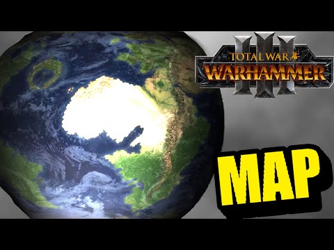 The Warhammer 3 MEGA Campaign Map