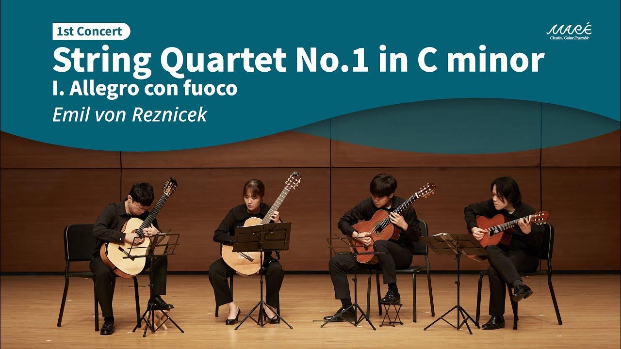 Emil von Reznicek String Quartet No.1 in c minor I. Allegro con fuoco