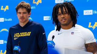 Justin Herbert &amp; Omarion Hampton On Minicamp Improvements | LA Chargers