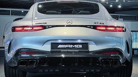 2x 2024 Mercedes AMG GT 63 Coupe (585hp) | Startup, Sound, Visual review interior and exterior - 天天要闻