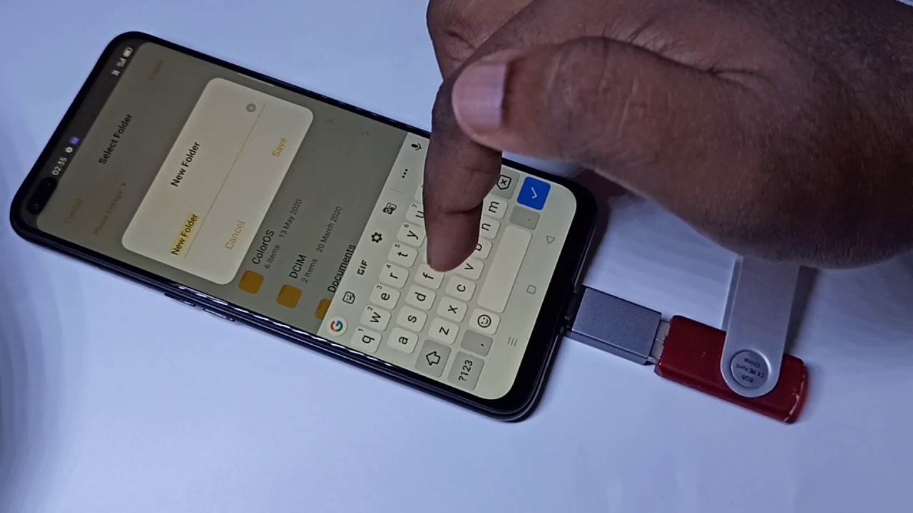 Realme 6 How to Use USB OTG