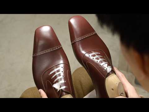 Making HANDMADE Classic Shoes in a Vintage Freudenberg Leather