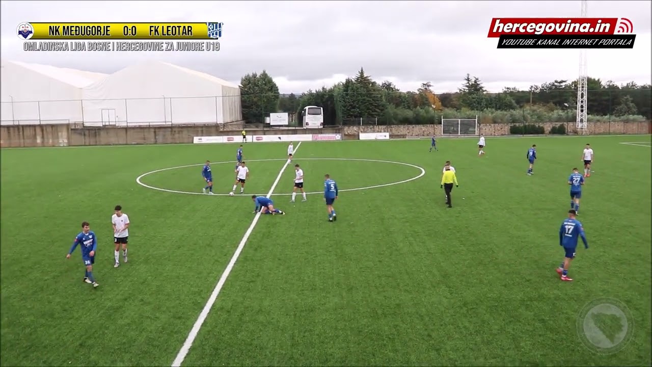 NK Međugorje U19 Vs FK Leotar U19 (skraćena snimka)