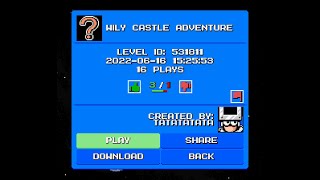 Mega Man Maker v1.7.5: WILY CASTLE ADVENTURE (ID: 531811)