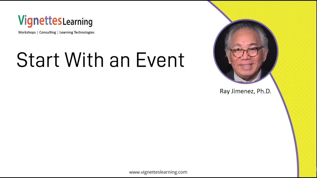 Story-based eLearning Idea: Start With an Event 