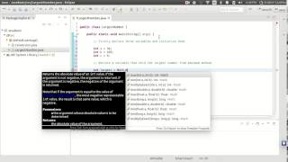 How to find largest number of three in java