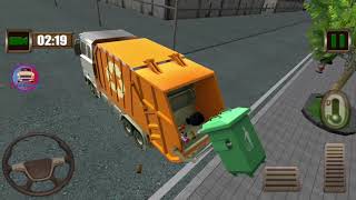 Garbage Truck in the City game // Şehirde çöp kamyonu oyunu screenshot 2