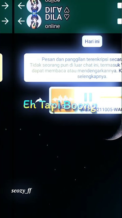 PRESER ALIGHT MOTION GW SAYANG SAMA LO AJG ET TAPI BOONG