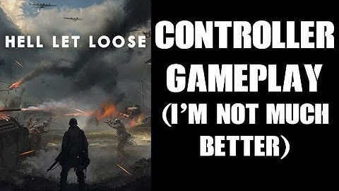 More HELL LET LOOSE Gameplay, This Time With A Controller (GeForce Now On Old PC Laptop)