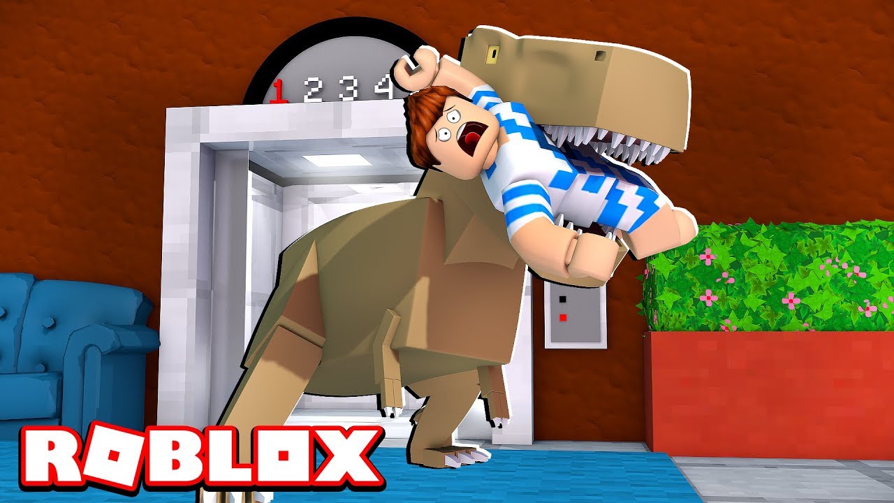 Dinossauro Saiu Do Elevador E Me Pegou No Roblox - fuja do vulc#U00e3o perigoso no roblox by gahmarin