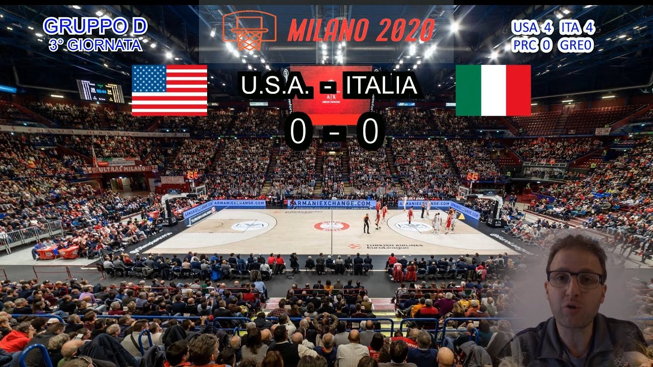 Gruppo D U.S.A. ITALIA // Mondiale di Basket YouTube