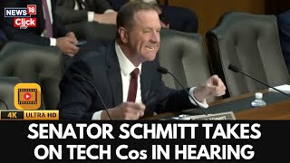 Senator Eric Schmitt Chairs Senate Hearing on Censorship | Big Tech &amp; Govt Collusion | 4K | N18G