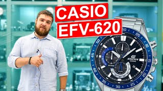 CASIO EFV-620 Крупные наручные часы