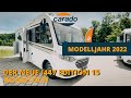 MODELLJAHR 2022: Carado I447 Edition 15 - Alle Neuerungen