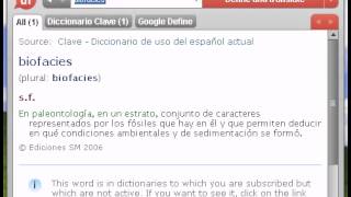 Definición de biofacies