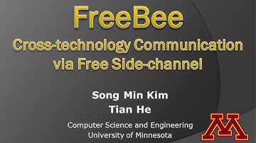 MobiCom 2015 Video "FreeBee: Cross-technology Communication via Free Side-channel"