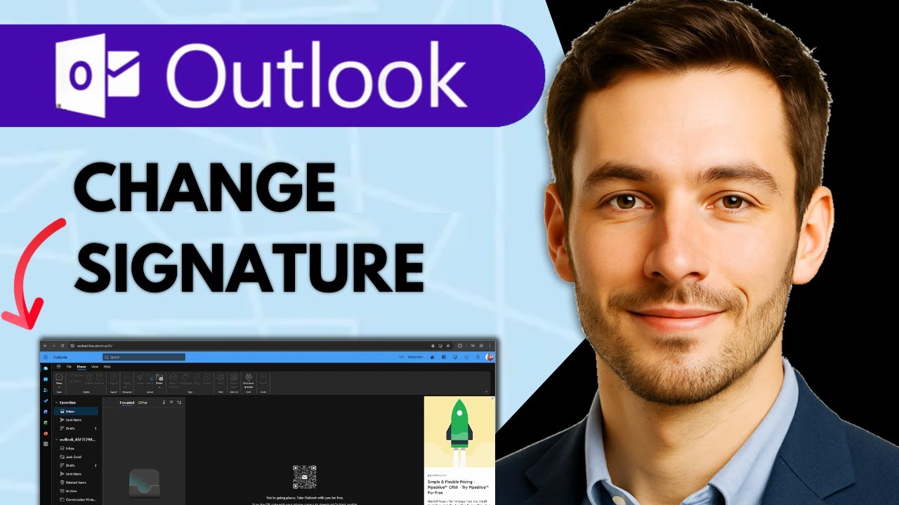 Как быстро изменить подпись Microsoft Outlook (руководство 2025)