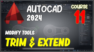 AutoCAD 2024 Course 11 Trim And Extend Essential Training