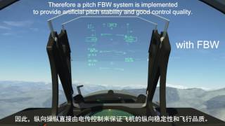 DCS Thunder EFM & FCS demo2: FBW Demonstration