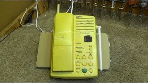 AT&T 9050 900 MHz Cordless Phone with Digital Answering System | Initial Checkout