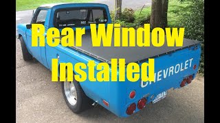 Flex-Thru Rear Window Installed- Struggling to use a 45 year old window seal