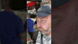 Морепродукты на улицах Стамбула