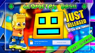 لعبة Geometry Dash Mobile v2.2.144 لنظام Android 2026 - تحديث 2.208 جديد للهواتف المحمولة!!! [مرا... screenshot 1