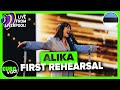 ESTONIA EUROVISION 2023 1ST REHEARSAL: ALIKA - BRIDGES (REACTION)