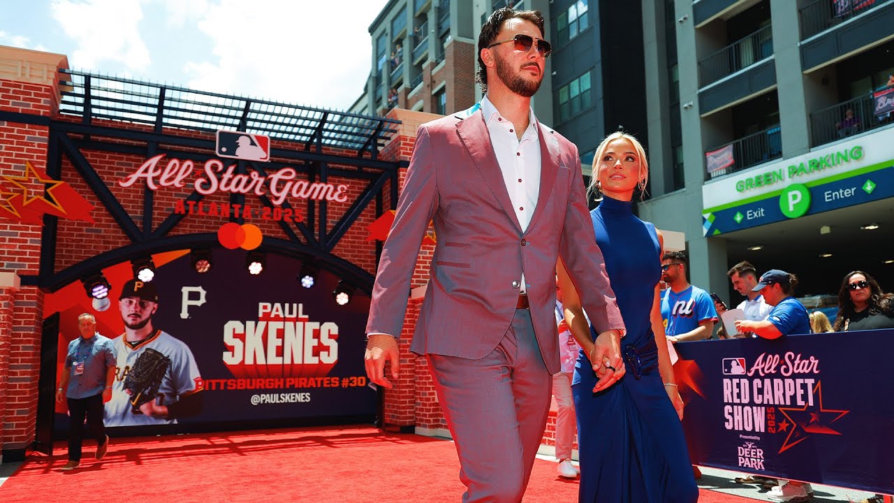 2025 All-Star Game Red Carpet Show (Paul Skenes and Livvy Dunne