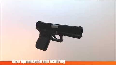 Speed Modelling G17 for Game Asset (Autodesk Maya)