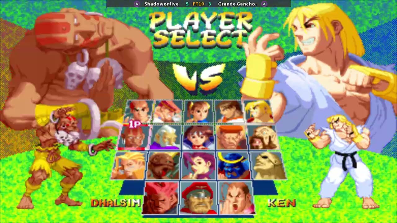 Street Fighter Alpha 2 Shadowonlive (BR) Vs Grande Gancho. (BR) || Play Date 21 Feb 26