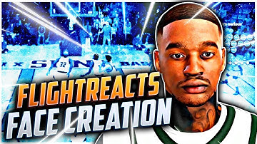 FLIGHTREACTS FACE CREATION NBA 2K21