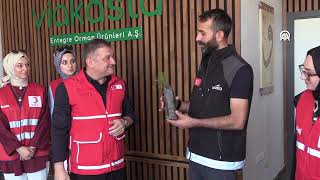 VİAKASTA ENTEGRE ORMAN ÜRÜNLERİ A.Ş. FİDAN BAĞIŞI ETKİNLİĞİ #fidanbağışı #fidandikimi #viakasta