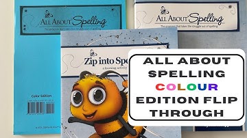 NEW COLOUR EDITION ALL ABOUT SPELLING CURRICULUM FLIP THROUGH