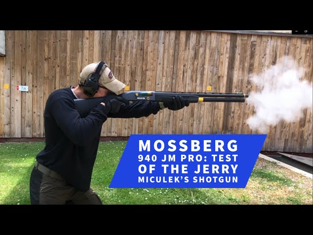 Mossberg 940 JM Pro: Test of the autoloading shotgun bearing Jerry